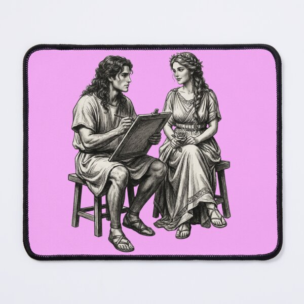 Item preview, A young man and a young woman. designed and sold by PP&RAINBOW SHOP.