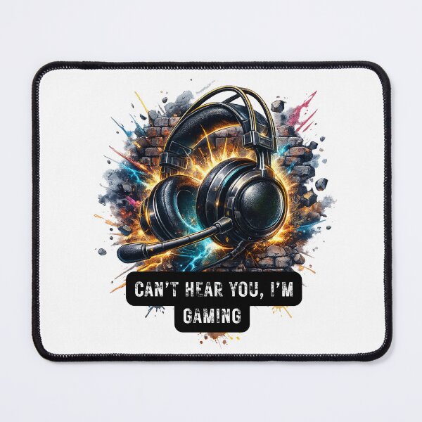 Item preview, Can't Hear You, I'm Gaming, Funny Gift designed and sold by vibeytrendy.