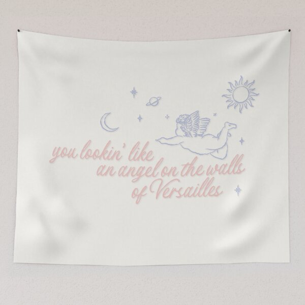 Item preview, you looking' like an angel on the walls of Versailles | drop dead designed and sold by Pinu92.