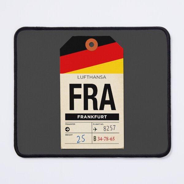 Item preview, Frankfurt Luggage Tag - Travel Adventure Wanderlust designed and sold by -Koleidescope.