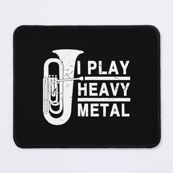 Item preview, Tuba Heavy Metal Brass Band Funny Quote Tubist designed and sold by Lenny Stahl.