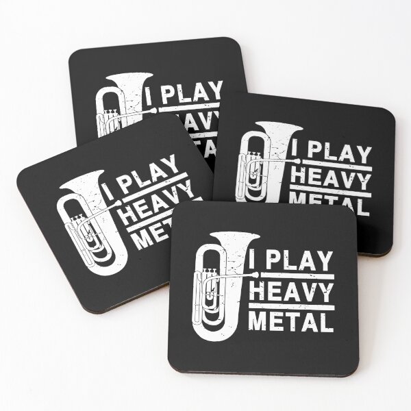 Item preview, Tuba Heavy Metal Brass Band Funny Quote Tubist designed and sold by Lenny Stahl.