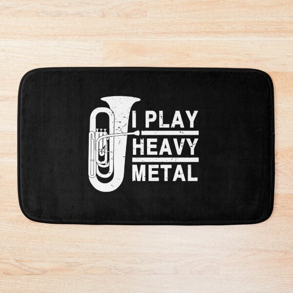 Item preview, Tuba Heavy Metal Brass Band Funny Quote Tubist designed and sold by Lenny Stahl.