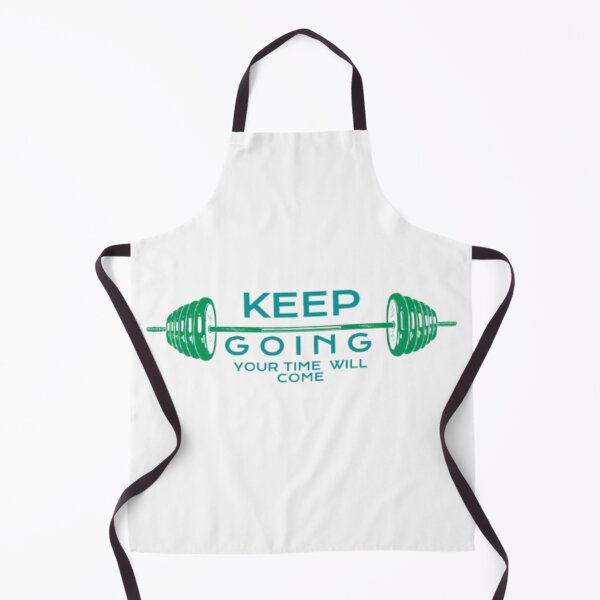 Item preview, Keep Going Your Time Will Come - Motivational Gym Barbell designed and sold by SajolCanva.