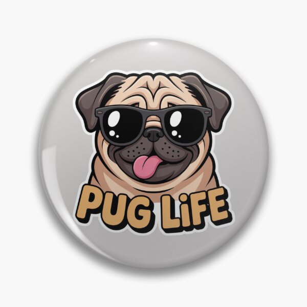 Item preview, Vida Pug designed and sold by 123ks.
