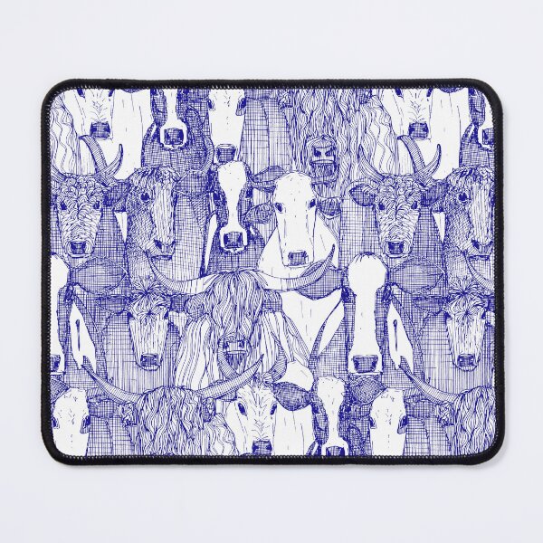 Item preview, just cattle blue white designed and sold by scrummy.