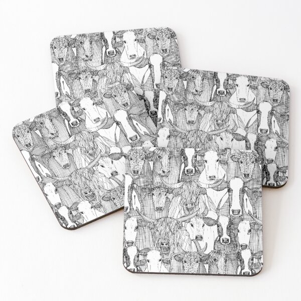 Item preview, just cattle black white designed and sold by scrummy.