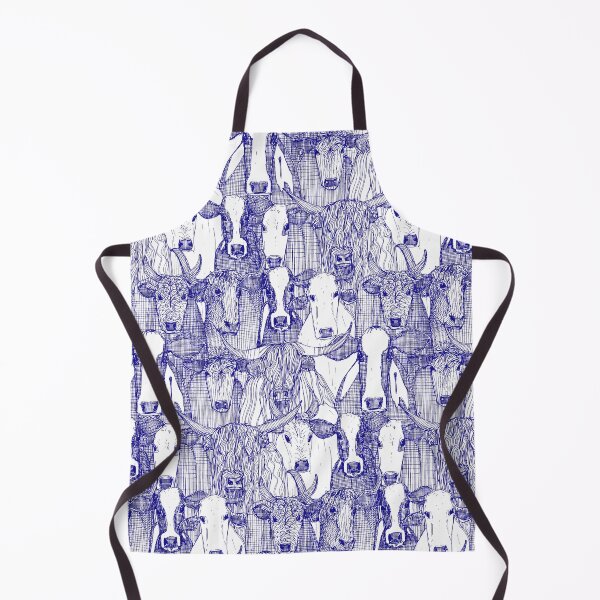 Item preview, just cattle blue white designed and sold by scrummy.