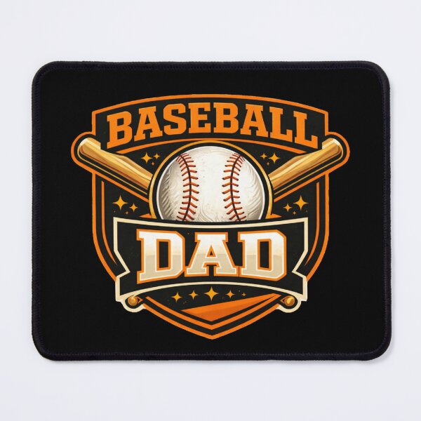 Item preview, Baseball Dad Shirt Orange Black Sports Dad Gift Baseball Lover Tee Coach Dad T-Shirt Little League Dad Fathers Day Gift designed and sold by TKOprintdesigns.