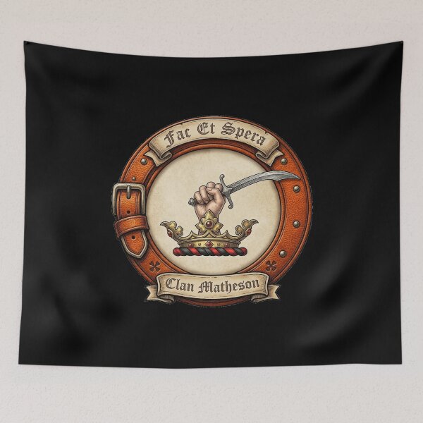 Item preview, Clan Matheson Crest designed and sold by BagTown Clans.
