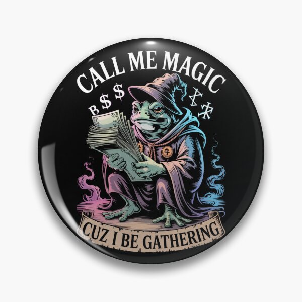 Item preview, Call Me Magic Frog — Cuz I Be Gathering V28 designed and sold by DarylWelsh2024.