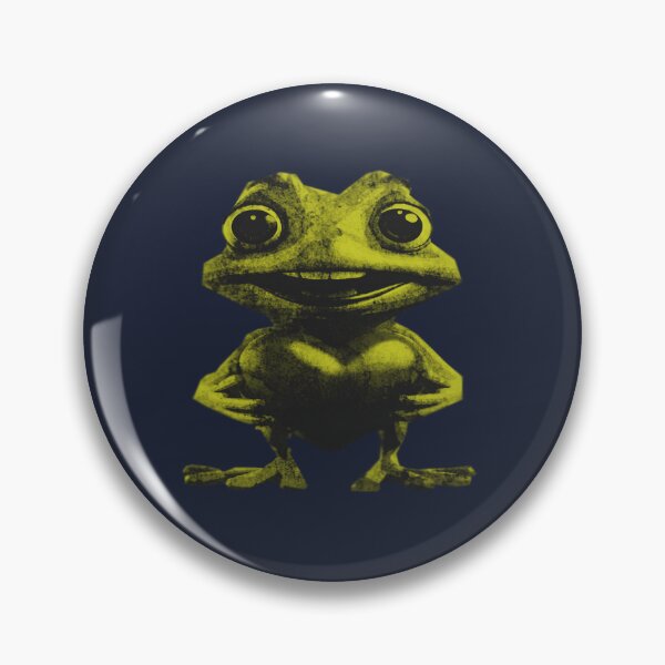 Item preview, Cute Frog Holding Heart designed and sold by kinpirks.