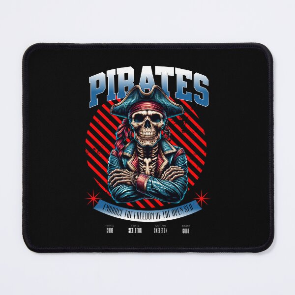 Item preview, pirate skull designed and sold by wildforcedesign.