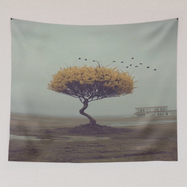 Item preview, Ochre Canopy — The Tree of Muted Whispers designed and sold by Overthinker9.