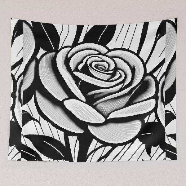 Item preview, Rose Etching designed and sold by ViaARTfactory.