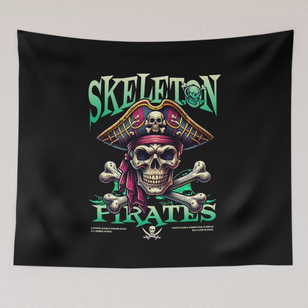 Item preview, skeleton pirates designed and sold by wildforcedesign.
