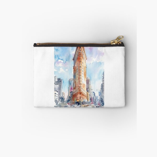 Item preview, Flatiron Building New York City Watercolor designed and sold by caracatita75.