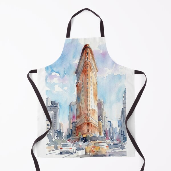 Item preview, Flatiron Building New York City Watercolor designed and sold by caracatita75.