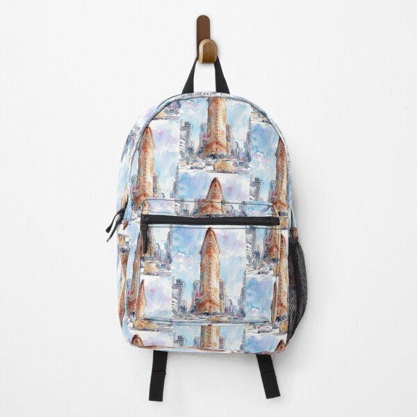 Item preview, Flatiron Building New York City Watercolor designed and sold by caracatita75.