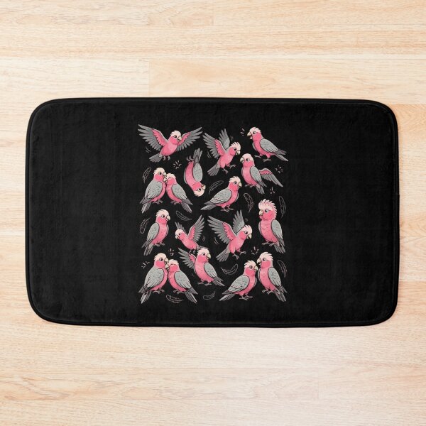 Item preview, Galah Cockatoo Pattern Pink Parrot Funny Birb Doodles Animal flying designed and sold by bilal sibgui.