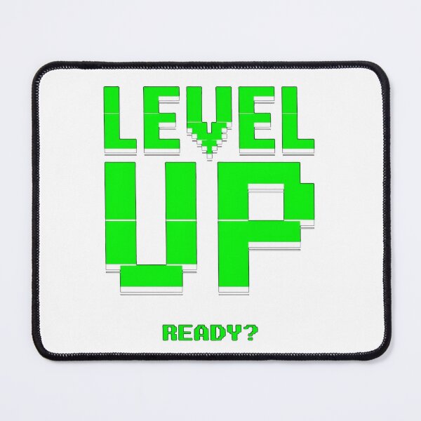 Item preview, Level Up Retro Gaming - Pixel Art Ready? designed and sold by A-M-G-Shop.
