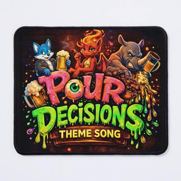 Item preview, Pour Decisions Theme Song — Official Cover Art designed and sold by A Sinister Sly.