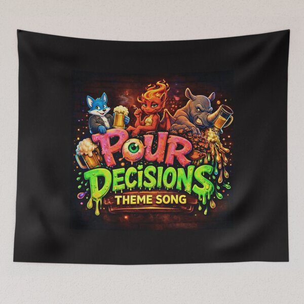 Item preview, Pour Decisions Theme Song — Official Cover Art designed and sold by A Sinister Sly.