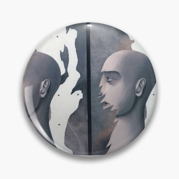 Item preview, The Female Thief Magritte Surreal Portrait designed and sold by MirelaSorescu.