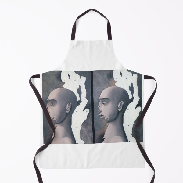 Item preview, The Female Thief Magritte Surreal Portrait designed and sold by MirelaSorescu.