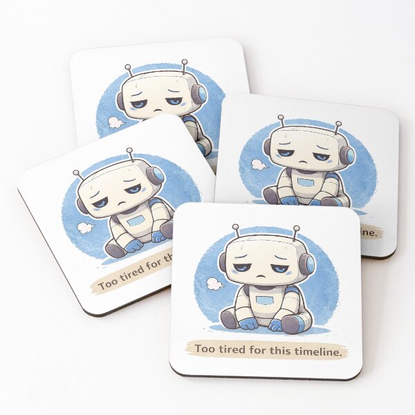 Item preview, Too Tired for This Timeline designed and sold by AlvelinaCP.