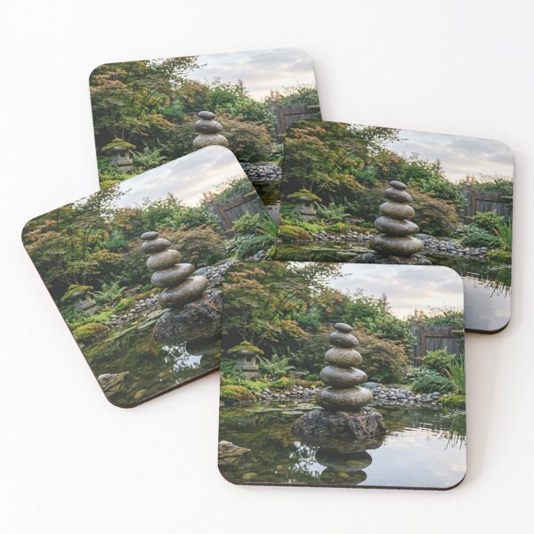 Item preview, Piedras apiladas al estilo zen con agua a su alrededor. designed and sold by Malisa345.
