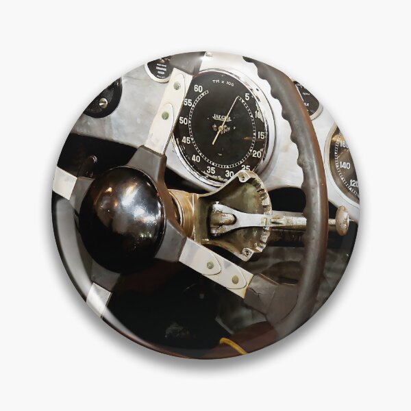 Item preview, 1952 Talbot-Lago T26 Grand Sport Dashboard - Le Mans Spyder Vintage Racing Interior designed and sold by Peter Kraaibeek | Generative Designs and Car Art.