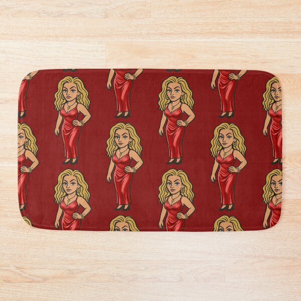 Item preview, The Sopranos Family Cuties - JERSEY FIRST LADY // Adriana Red Dress Edition designed and sold by CleverCulture.