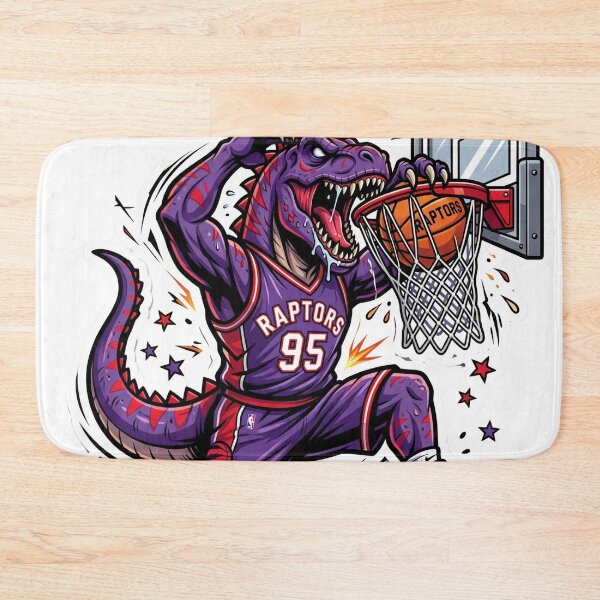 Item preview, Basket-Dino Jams It Down - T-Rex Basketball Slam Dunk Sticker designed and sold by Pandora´s Box.
