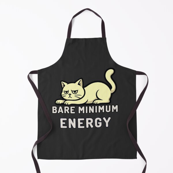Item preview, Bare Minimum Energy Cat Design designed and sold by AdicretorDesign.
