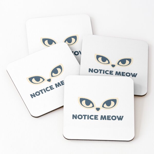 Item preview, Notice Meow designed and sold by elife.ds.