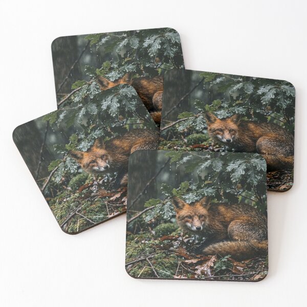 Item preview, Fox in the rain. designed and sold by Malisa345.
