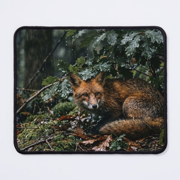 Item preview, Fox in the rain. designed and sold by Malisa345.
