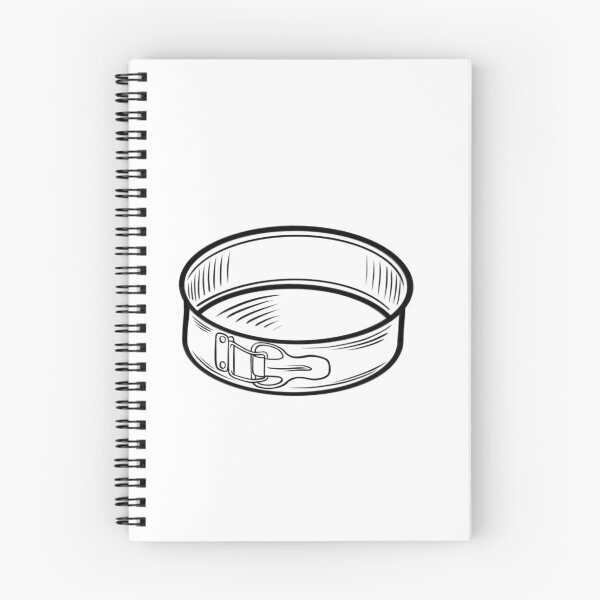 Item preview, Round cake pan sits on a white background and shows clear design features and a buckle for easy release in baking designed and sold by Ms. Iryna.