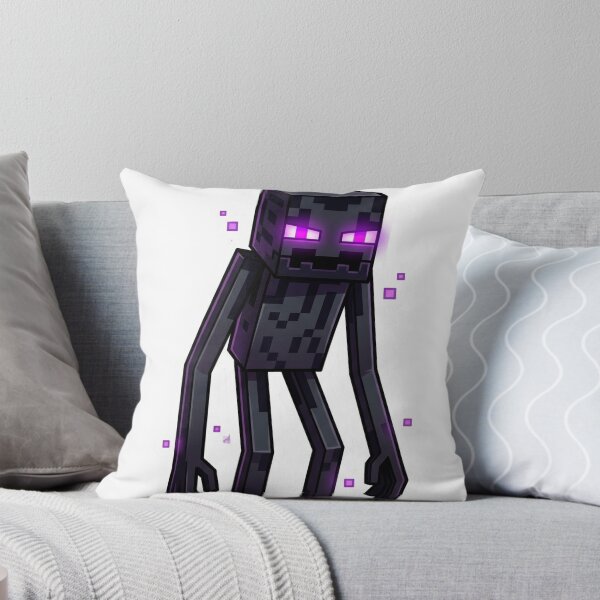 Item preview, Pixel Void Walker with Purple Glow - Enderman Inspired Sticker designed and sold by Pandora´s Box.