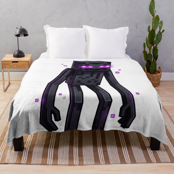 Item preview, Pixel Void Walker with Purple Glow - Enderman Inspired Sticker designed and sold by Pandora´s Box.
