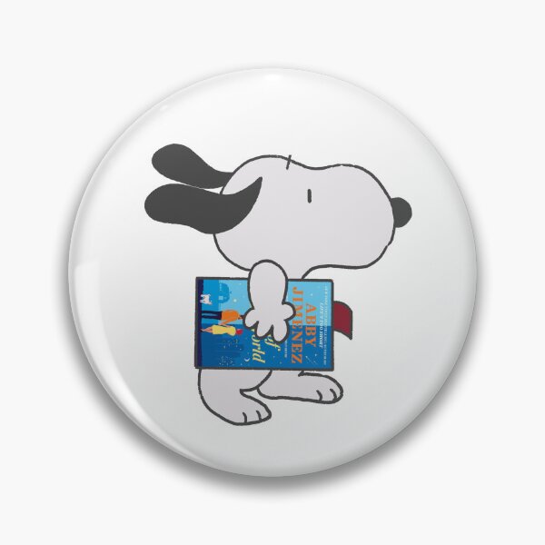 Item preview, snoopy reading part of your world designed and sold by liveawhimsylife.