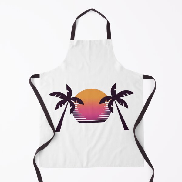 Item preview, Minimalist Palm Tree Sunset Retro Summer Vibes Design designed and sold by KaozTempest.