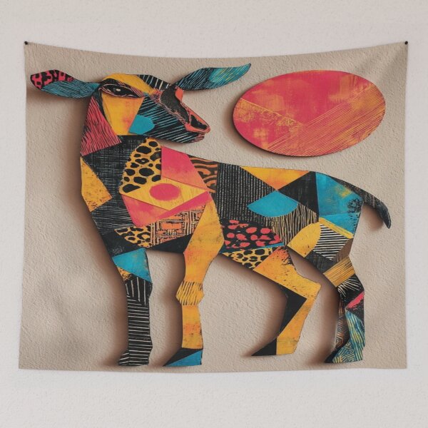 Item preview, The Geometric GOAT: Cardboard King of Chaos designed and sold by Overthinker9.