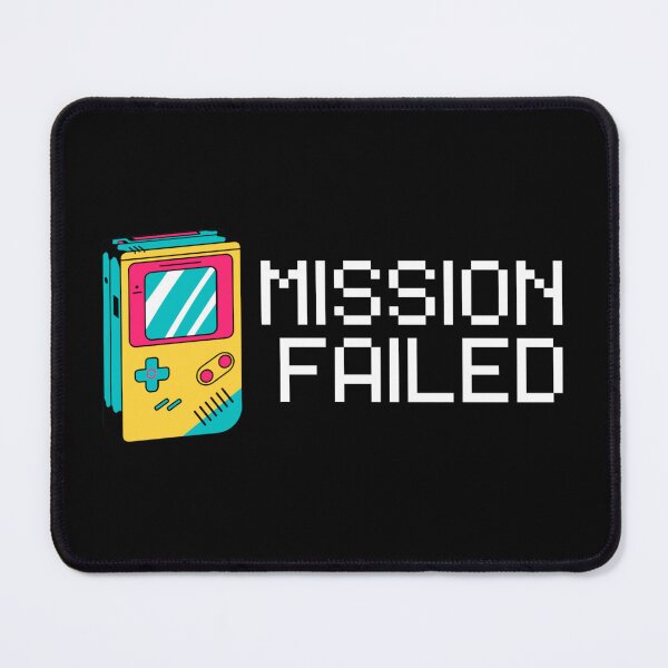 Item preview, Mission Failed Retro Pixel Gamer Meme designed and sold by Nol1ytv.