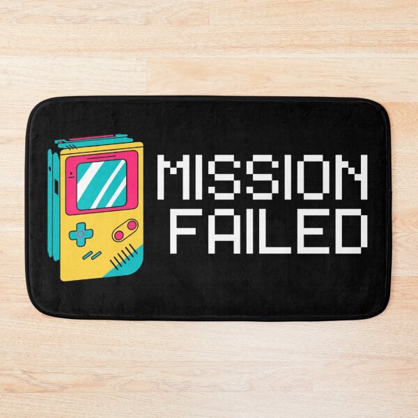 Item preview, Mission Failed Retro Pixel Gamer Meme designed and sold by Nol1ytv.