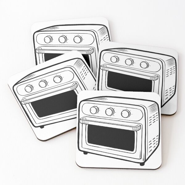 Item preview, Kitchen appliance with dials and an oven door used for baking and cooking designed and sold by Ms. Iryna.