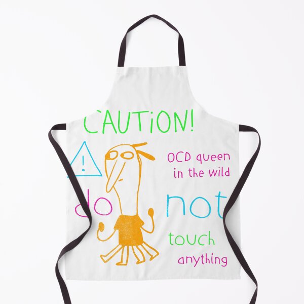 Item preview, Funny Mental Health Shirt Caution! OCD Queen in the WildFunny Naive Doodle Mental Health Sarcasm Invisible Illness Chronic Illness Humor designed and sold by RealLifeMerchies.