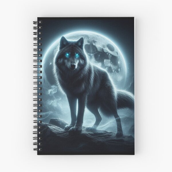Item preview, Mystic Wolf – Moonlit Guardian designed and sold by Dogandesighn.