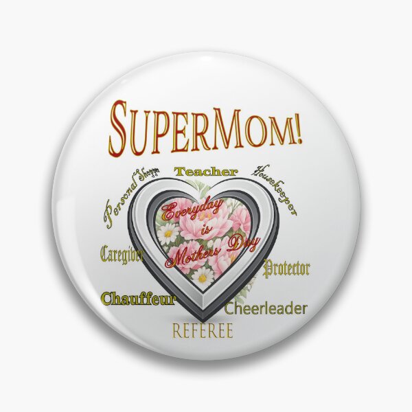 Item preview, SuperMom – Mother's Day Gifts and Cards for Mom Who Does It All designed and sold by TortoiseHeadPub.